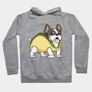 Dog with Taco with Lettuce and Minced meat Hoodie